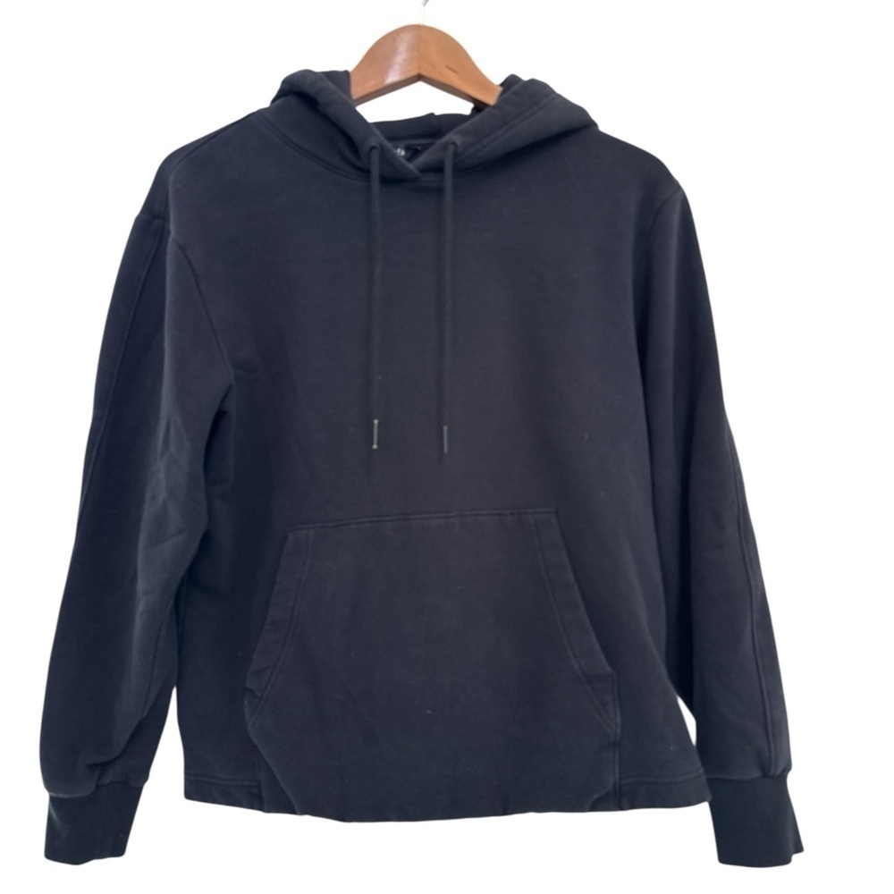 ATHLETA Women’s Retroplush Revive Black Hoodie Sweatshirt Size XS